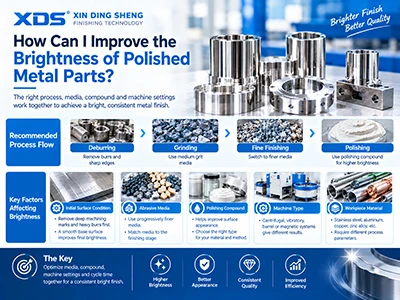 Cilalı Metal Parçaların Parlaklığını Nasıl Artırabilirim?