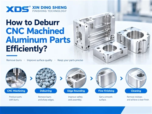CNC ile İşlenmiş Alüminyum Parçalarda Verimli Bir Şekilde Çapak Nasıl Alınır?